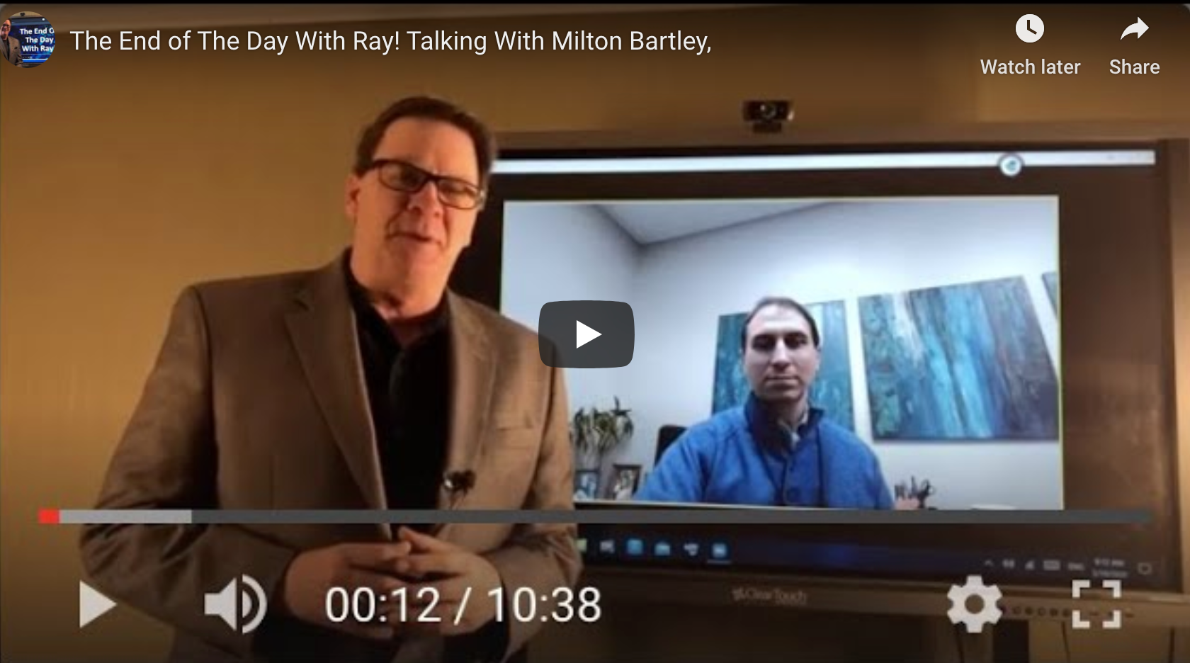 The End of The Day With Ray! Talking With Milton Bartley,