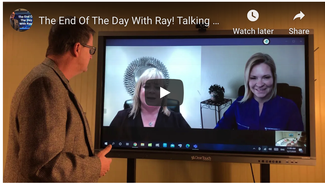 The End Of The Day With Ray! Talking with Debra Dennis and Stacy Romak. Service made Beautiful!