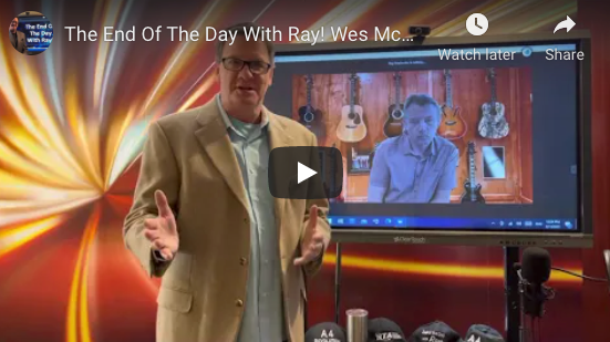 The End Of The Day With Ray! Wes McArtor update on Print volumes it's NOT good