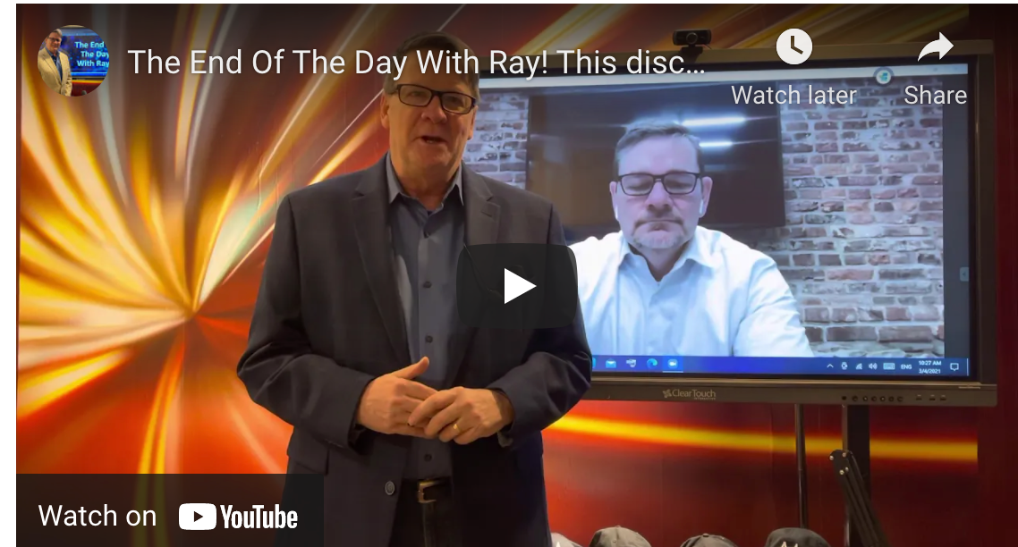 The End Of The Day With Ray! This discussion with Norm McConkey will drive the status quo crazy.
