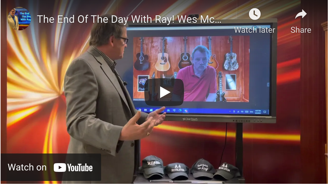 The End Of The Day With Ray! Wes McArtor and I discuss Xerox Agents transition to top notch dealers