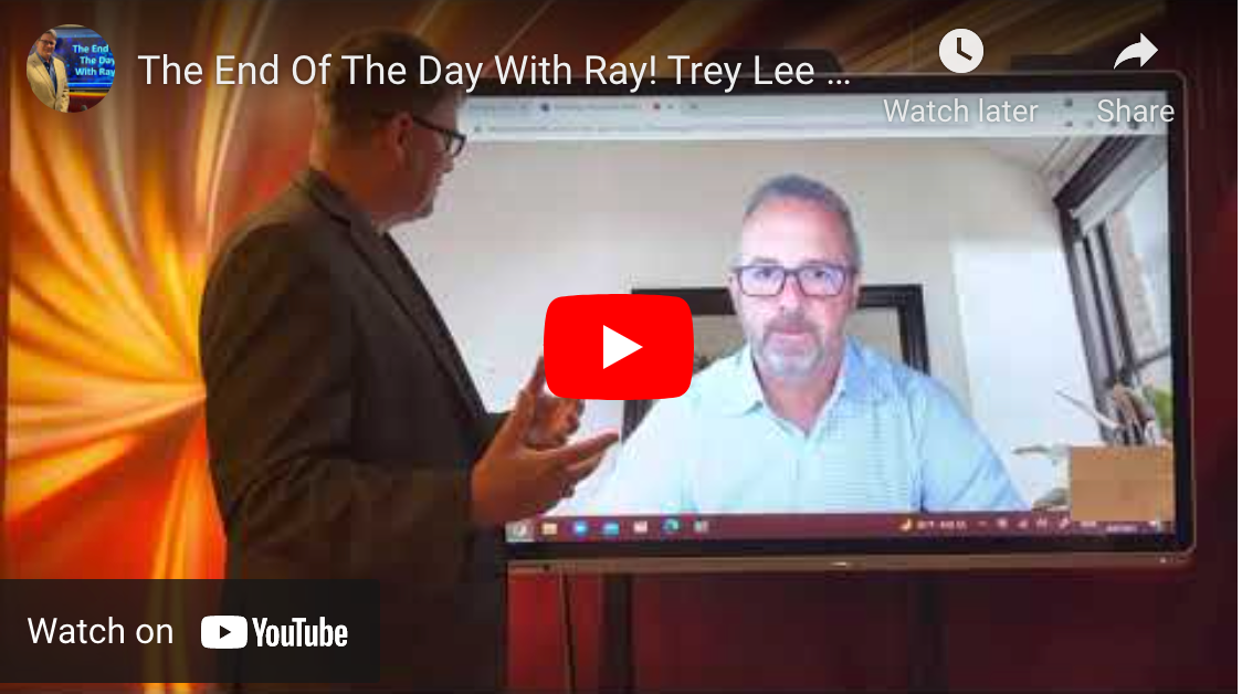 The End Of The Day With Ray! Trey Lee and I, talking CareAR Wow! Augmented Reality is a game changer