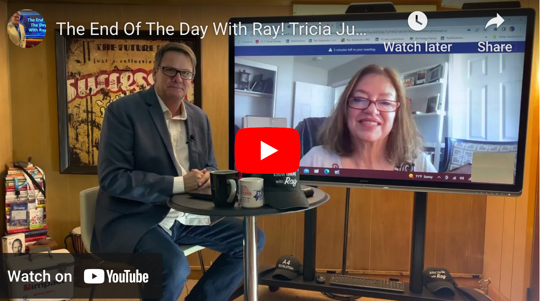 The End Of The Day With Ray! Tricia Judge, 59 from congress fighting single use plastic!