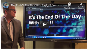 The End Of The Day With Ray! HP/Xerox maybe there’s more