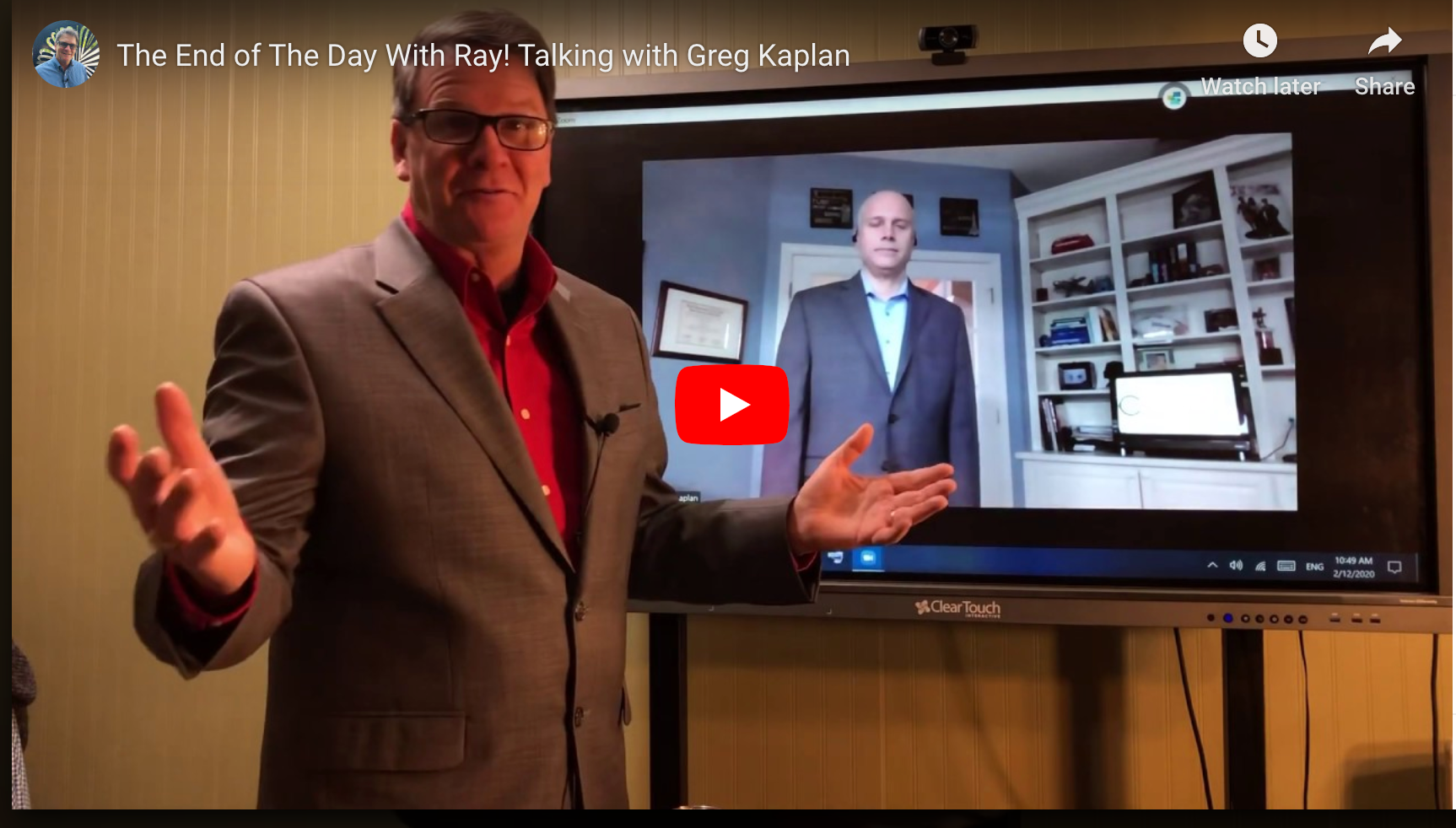 The End of The Day With Ray! Talking with Greg Kaplan