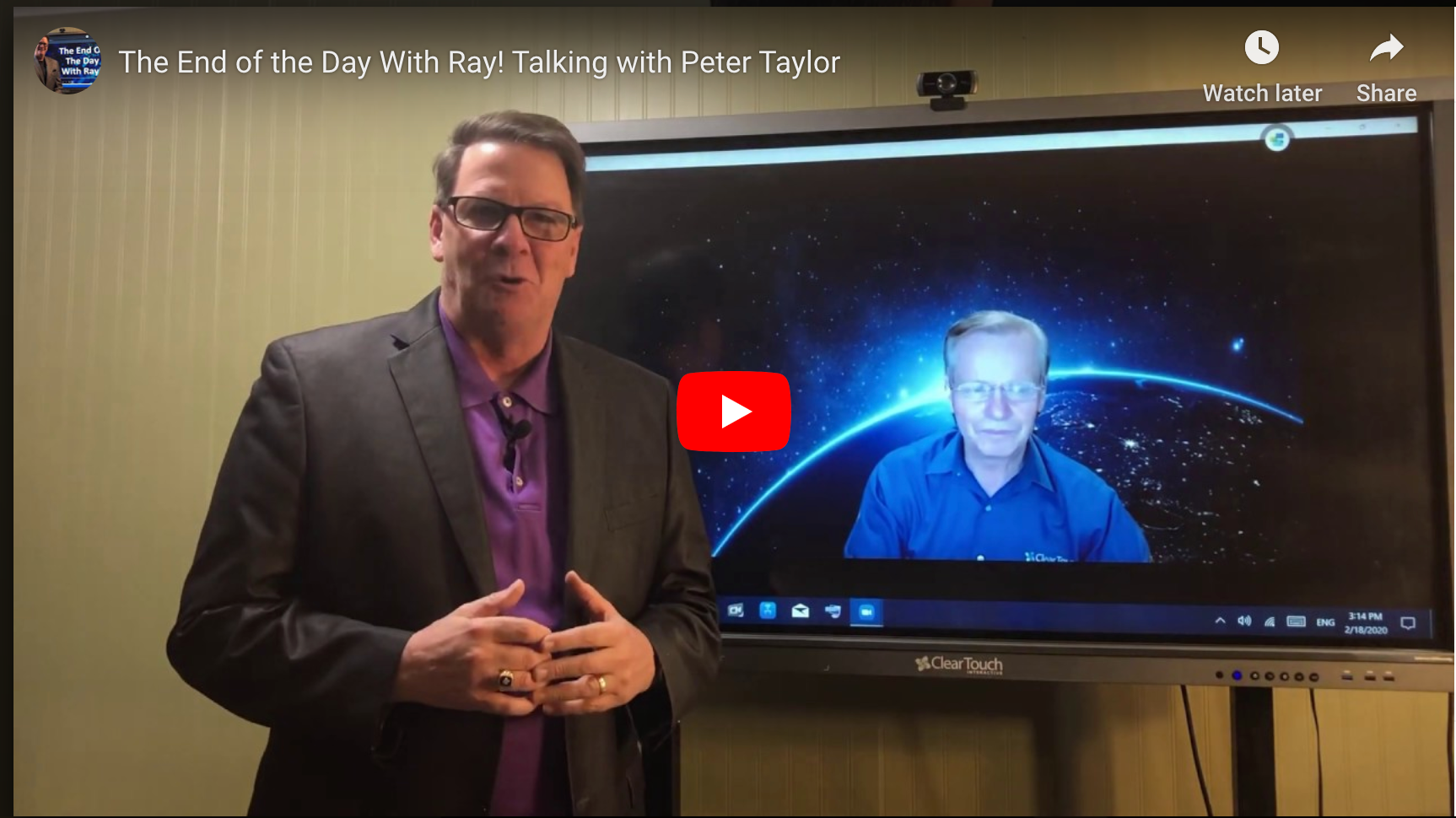 The End of the Day With Ray! Talking with Peter Taylor