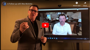 A Follow up with Wes McArtor