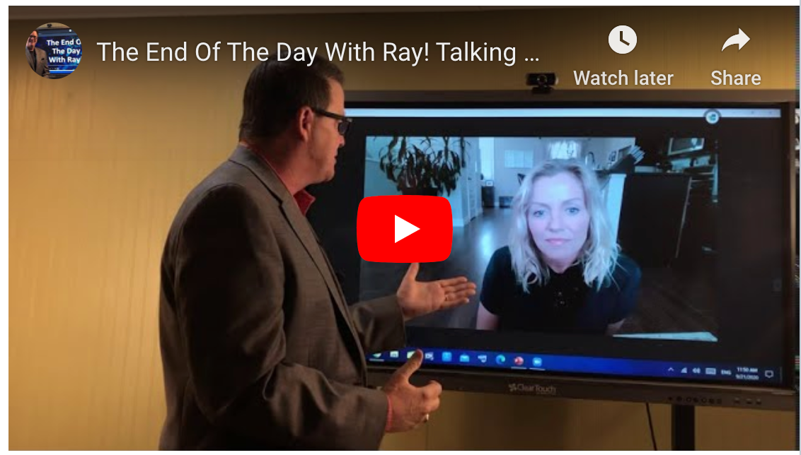 The End Of The Day With Ray! Talking with Canadian Star, Cheryl Weedmark