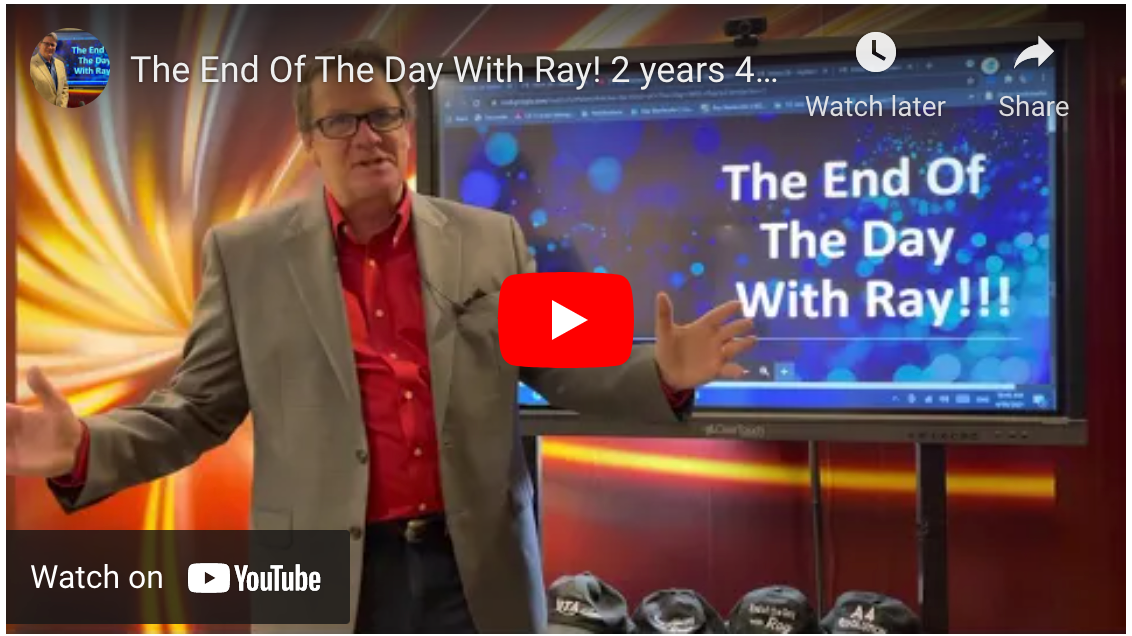 The End Of The Day With Ray! 2 years 461 Episodes 3 Anonymous Awards