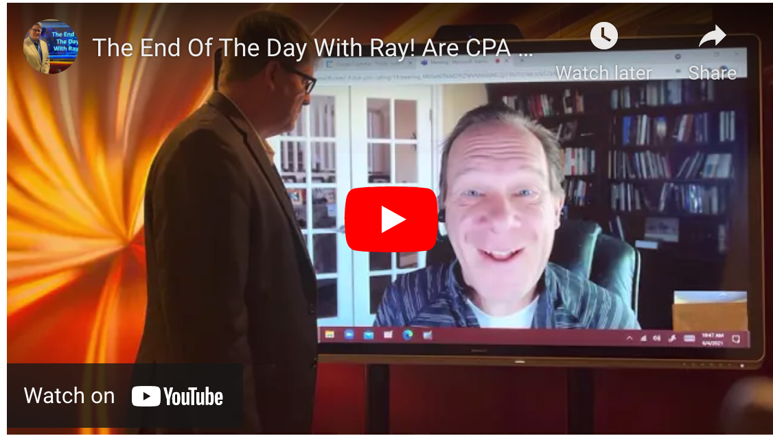 The End Of The Day With Ray! Are CPA firms beating the document imaging channel at delivering IT?
