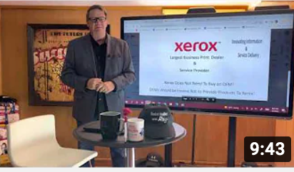 Joseph Reddy Xerox The End Of The Day With Ray! Xerox is positioned perfectly to continue ...