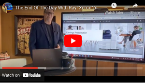 The End Of The Day With Ray! Xerox 2nd Qtr 2022! Executing In a Declining Industry Takes Bold Steps