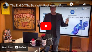 The End Of The Day With Ray! Konica FY 2022! I still have great concerns regarding Konica