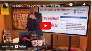 The End Of The Day With Ray! The DHS Banned Imports From Lexmark Owners Ninestar Part of (UFLPA)