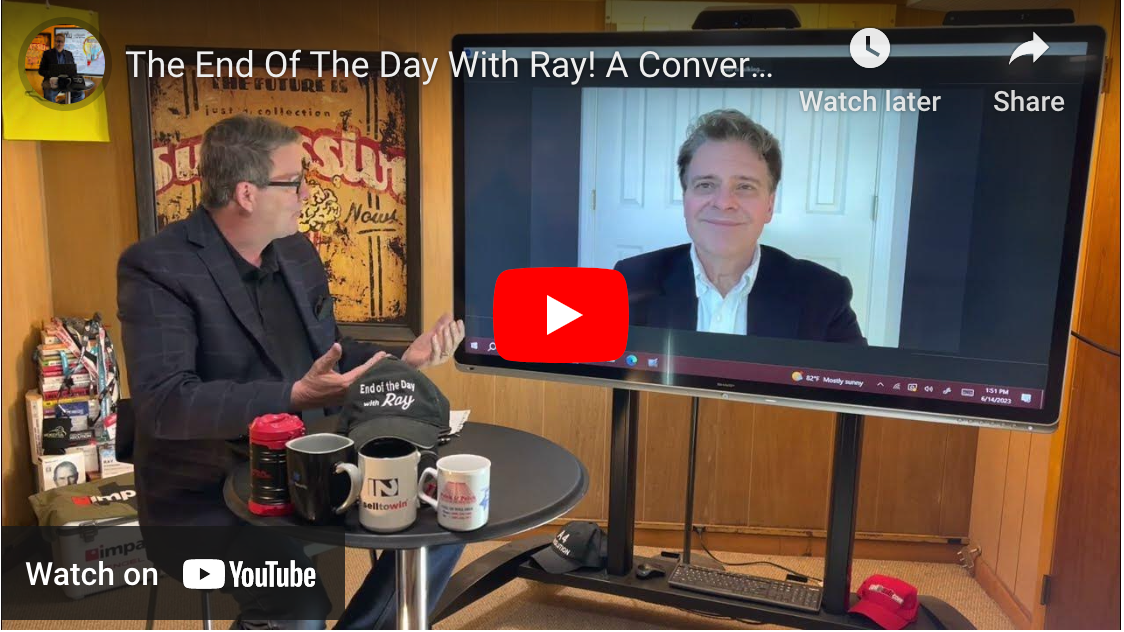 The End Of The Day With Ray! A Conversation With The Chairman Of DeCouple China PAC! Paul Boardman.