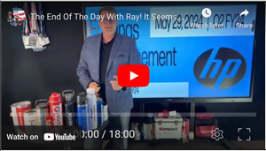 The End Of The Day With Ray! It Seems, HP CEO Has His Eyes Closed To The Revenue Declines!