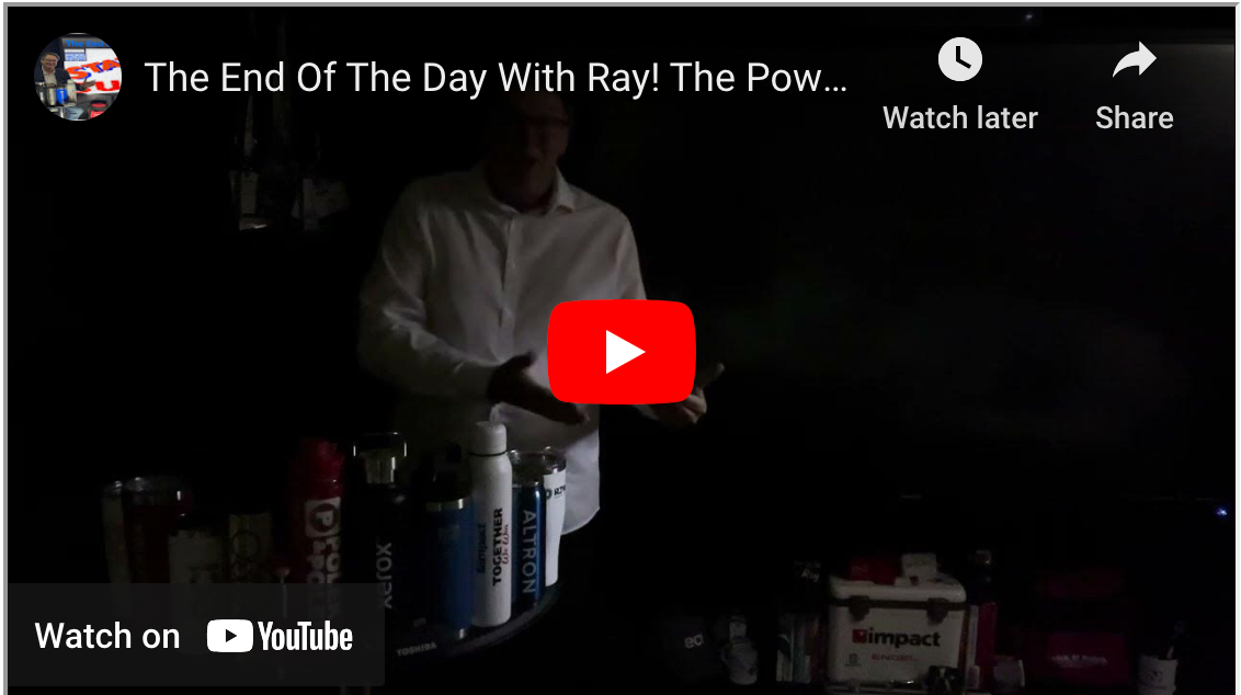 The End Of The Day With Ray! The Power Is Out Makes Me Think How Lexmark Keeps Dealers In The Dark!