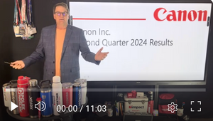 The End Of The Day With Ray! Canon 2nd Qtr FY24 - Are They Now Going To Dump Direct Operations?