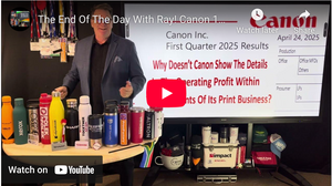The Day With Ray! Canon 1st Qtr. FY 25 & I discuss an interview Canon CEO did with Forbes