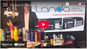 The End Of The Day With Ray! Landa Digital Printing - Is Their Big Disruption Running Out Of Money?