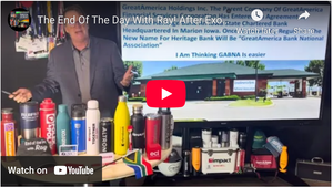 The End Of The Day With Ray! After Exodus Of Tenured Senior Leaders-GreatAmerica Is Now Buying Bank!