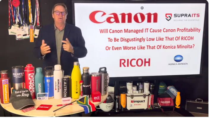 The End Of The Day With Ray! Canon Wants To Be Like Konica & RICOH Regarding IT Services? REALLY?