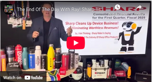 The End Of The Day With Ray! Sharp 1st Qtr. FY 25 - I Imagine The Sharp Robot Is Ready To Fight!