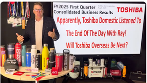 The End Of The Day With Ray! Toshiba 1st qtr Plus BIG NEWS On Change In Domestic Market Place