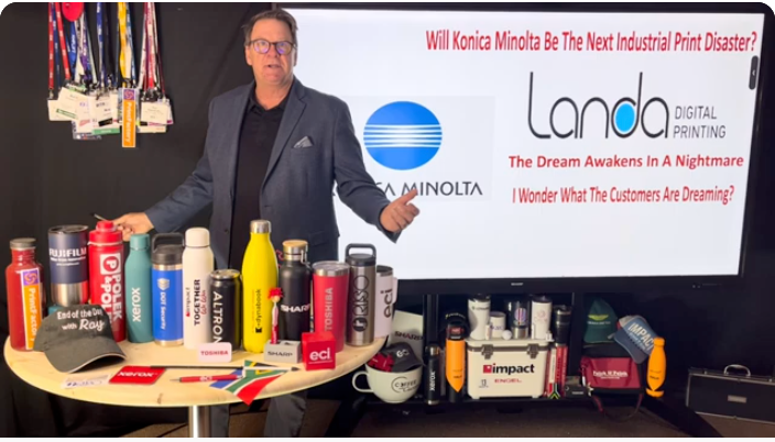 The End Of The Day With Ray! Landa's Disaster? Could Konica's Industrial Print End In Disaster?