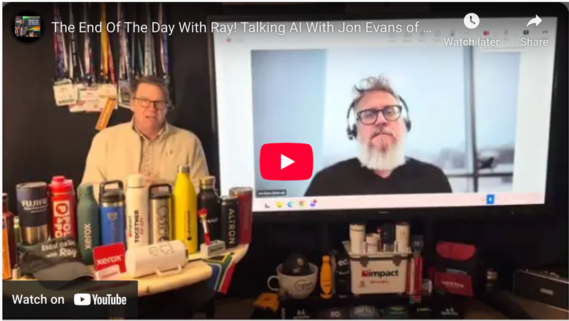 The End Of The Day With Ray! Talking AI With Jon Evans of Impact Networking!