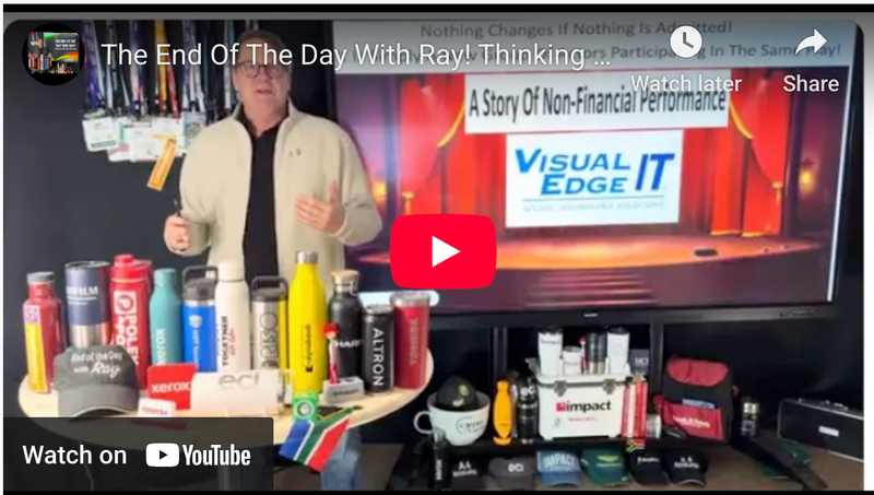 The End Of The Day With Ray! Thinking About The Visual Edge IT Vegas Meeting!