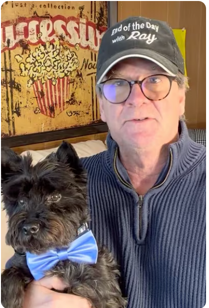 The End Of The Day With Ray! Sammy Helped Me Out On The Slides For Friday's Episode