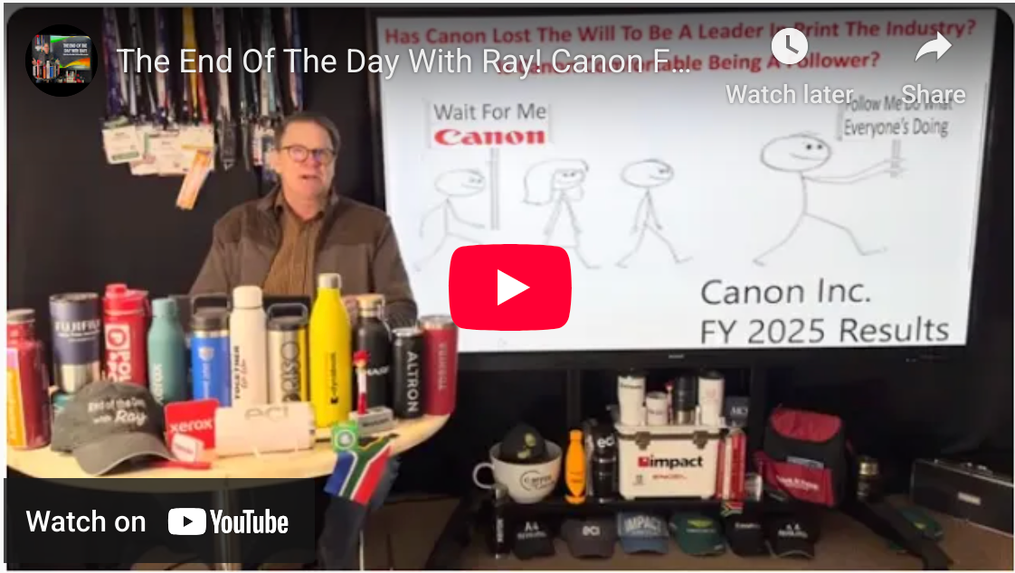 The End Of The Day With Ray! Canon FY 25 - Is Canon losing its edge?