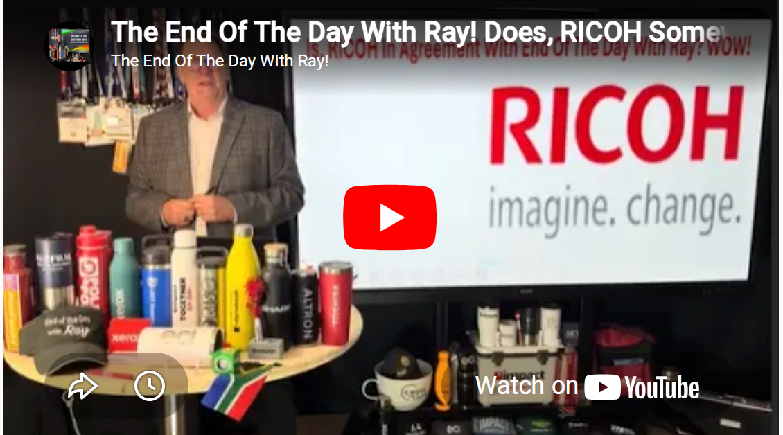 The End Of The Day With Ray! Does, RICOH Somewhat Agree With Ray? WOW!