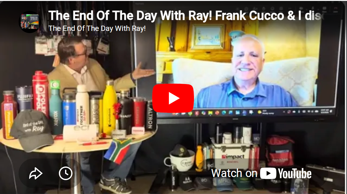 The End Of The Day With Ray! Frank Cucco & I discuss Konica Minolta Taking Away National Accounts!