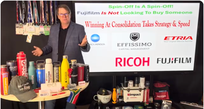 The End Of The Day With Ray! Fujifilm Spin-Off - More About Fujifilm, Ricoh, & ETRIA